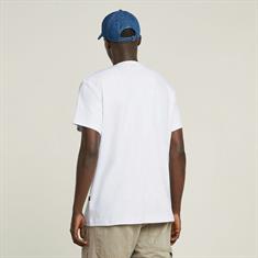 Old skool logo r t white