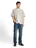 olive multicolor stripe