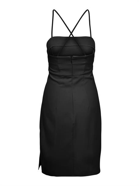 ONLABBA STRAP SLIM SLIT DRESS CC TLR black