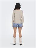ONLADALINE L/S SHORT PULLO KNT NOOS pumice stone