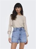 ONLADALINE L/S SHORT PULLO KNT NOOS pumice stone
