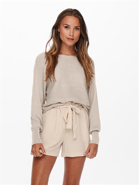 ONLADALINE L/S SHORT PULLO KNT NOOS pumice stone