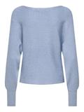 ONLADALINE L/S SHORT PULLO KNT NOOS soft chambray