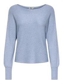 ONLADALINE L/S SHORT PULLO KNT NOOS soft chambray