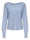ONLADALINE L/S SHORT PULLO KNT NOOS soft chambray