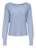 ONLADALINE L/S SHORT PULLO KNT NOOS soft chambray