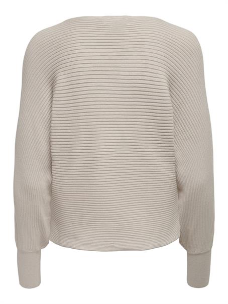ONLADALINE LIFE L/S SHORT PULLO KNT NOOS pumice stone