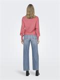 ONLADALINE LIFE L/S SHORT PULLO KNT NOOS tea rose2