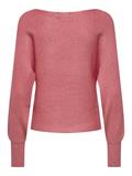 ONLADALINE LIFE L/S SHORT PULLO KNT NOOS tea rose2