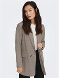 ONLADISON L/S CHECK BLAZER TLR OS NOOS white sand