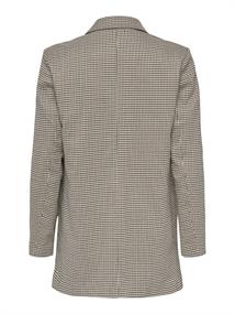 ONLADISON L/S CHECK BLAZER TLR OS NOOS white sand