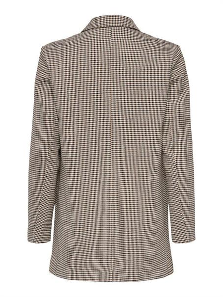 ONLADISON L/S CHECK BLAZER TLR OS NOOS white sand