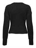 ONLAGNES LS RIB HIGHNECK CC KNT black
