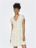 ONLAIDA ELISA LIFE DOBBY DRESS WVN cloud dancer
