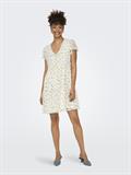 ONLAIDA ELISA LIFE DOBBY DRESS WVN cloud dancer