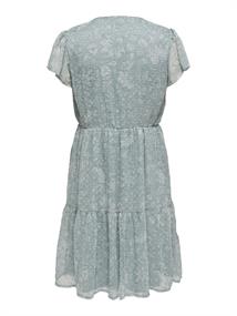 ONLAIDA ELISA LIFE DOBBY DRESS WVN fog green