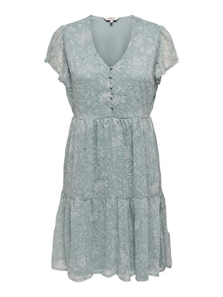 ONLAIDA ELISA LIFE DOBBY DRESS WVN fog green
