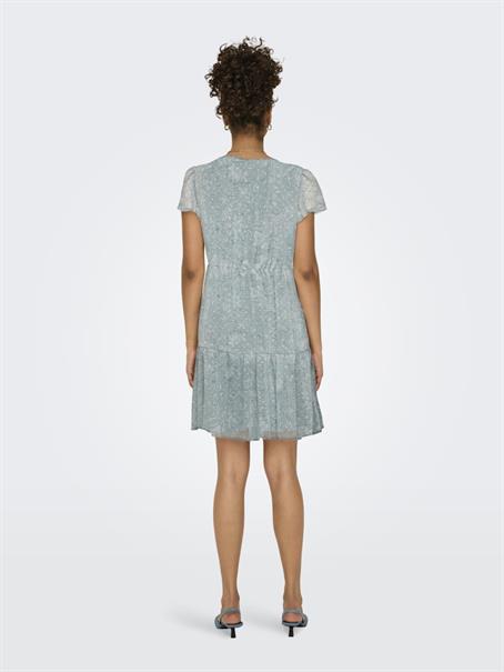 ONLAIDA ELISA LIFE DOBBY DRESS WVN fog green