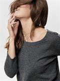 ONLALBA 3/4 TOP JRS NOOS dark grey melange