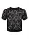 ONLALBA S/S CROPPED TOP JRS black