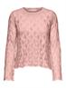ONLALBI LIFE L/S PULLOVER CC KNT rosette