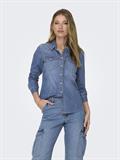 ONLALEXA L/S DNM SHIRT ANA NOOS medium blue denim2