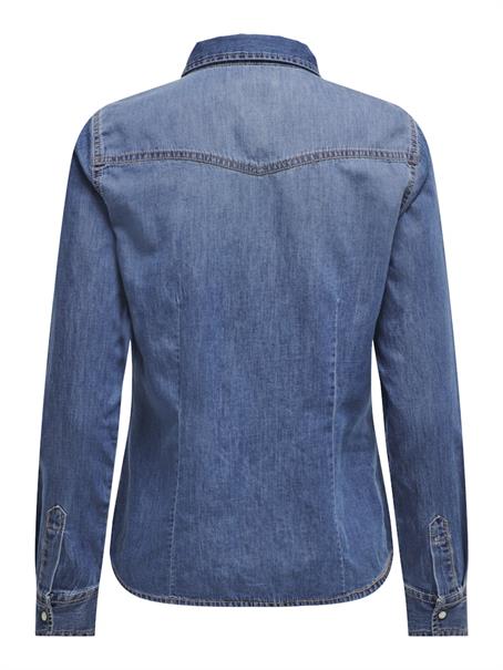 ONLALEXA L/S DNM SHIRT ANA NOOS medium blue denim2
