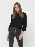 ONLALEXA PUFF L/S PULLOVER KNT black