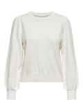 ONLALEXA PUFF L/S PULLOVER KNT cloud dancer