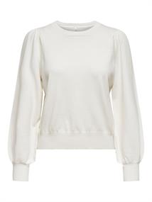 ONLALEXA PUFF L/S PULLOVER KNT cloud dancer