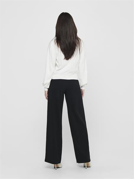 ONLALEXA PUFF L/S PULLOVER KNT cloud dancer