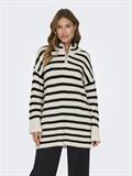 ONLALFRIDA L/S HALF-ZIP CC KNT tofu