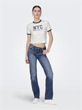ONLALICIA REG STRT DNM DOT879 NOOS medium blue denim