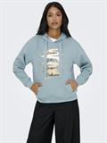 ONLALINA L/S PRINT HOOD SWT arona
