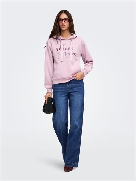 ONLALINA L/S PRINT HOOD SWT keepsake lilac