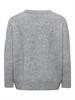 ONLALIVIA LS HIGH-LOW O-NECK KNT medium grey melange