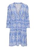 ONLALLY ATHENA 3/4 V-NECK DRESS PTM provence