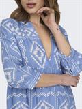 ONLALLY ATHENA 3/4 V-NECK DRESS PTM provence