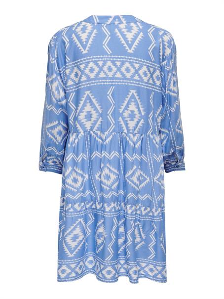 ONLALLY ATHENA 3/4 V-NECK DRESS PTM provence