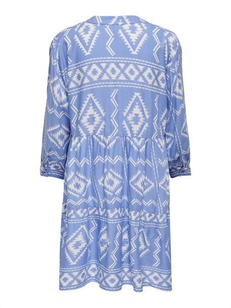ONLALLY ATHENA 3/4 V-NECK DRESS PTM provence