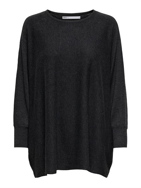 ONLALONA LIFE L/S OVERSIZE KNT black