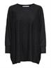 ONLALONA LIFE L/S OVERSIZE KNT black