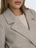 ONLALVILDA LIFE WRAP COAT OTW NOOS simply taupe