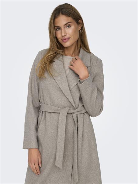 ONLALVILDA LIFE WRAP COAT OTW NOOS simply taupe