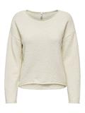 ONLALVILDA LS O-NECK CC KNT birch