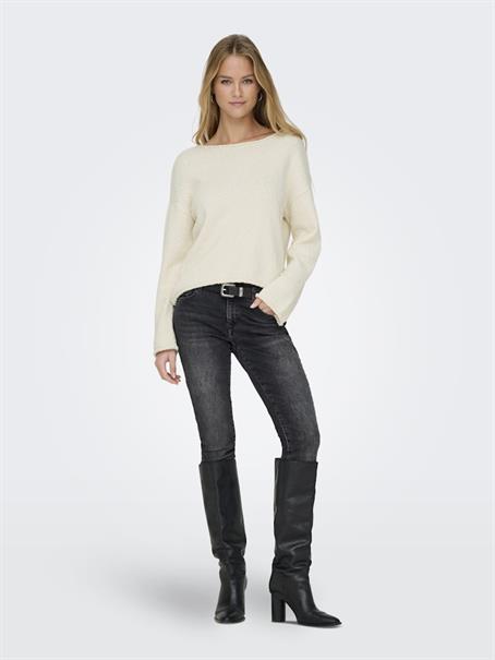 ONLALVILDA LS O-NECK CC KNT birch