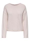 ONLALVILDA LS O-NECK CC KNT rose smoke