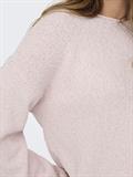 ONLALVILDA LS O-NECK CC KNT rose smoke