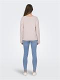 ONLALVILDA LS O-NECK CC KNT rose smoke