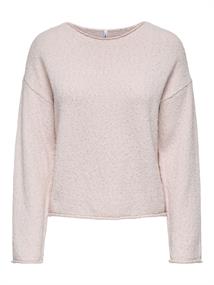 ONLALVILDA LS O-NECK CC KNT rose smoke